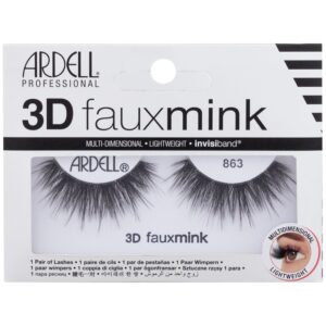 Ardell 3D Faux Mink 863  Black  1 pc