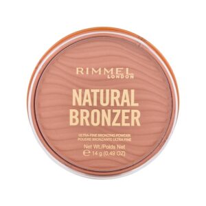 Rimmel London Natural Bronzer Ultra-Fine Bronzing Powder  001 Sunlight  14 g
