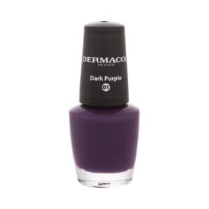 Dermacol küünelakk Mini  01 Dark Purple Autumn Limited Edition 5 ml