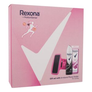 Rexona MotionSense  Shower Gel Orchid Fresh 250 ml + Antiperspirant Invisible in Black & White Clothes 150 ml + Sports Mobile Phone Case   250 ml