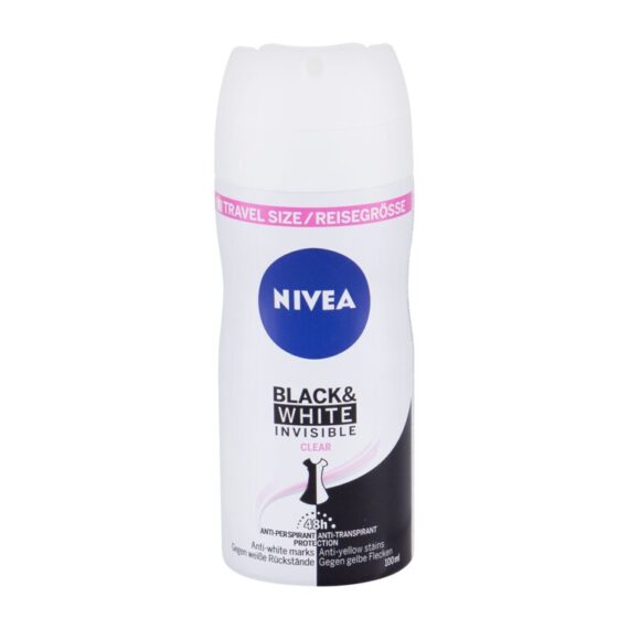 Nivea Black & White Invisible Clear   48h 100 ml