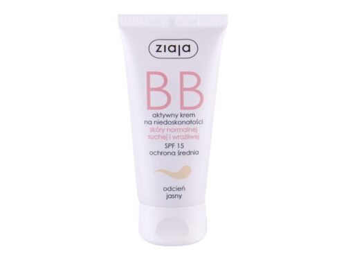 Ziaja BB Cream Normal and Dry Skin  Light SPF15 50 ml