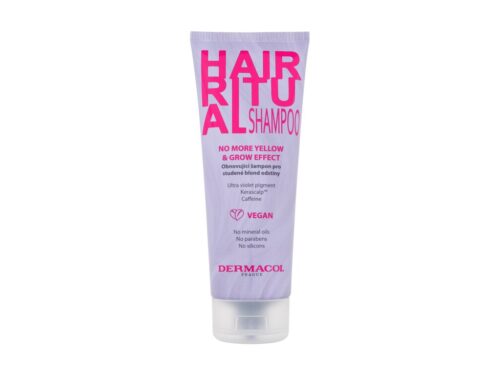 Dermacol Hair Ritual No More Yellow & Grow Shampoo    250 ml