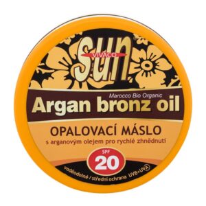 Vivaco Sun Argan Bronz Oil Suntan Butter   SPF20 200 ml
