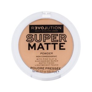 Revolution Relove Super Matte Powder  Warm Beige  6 g