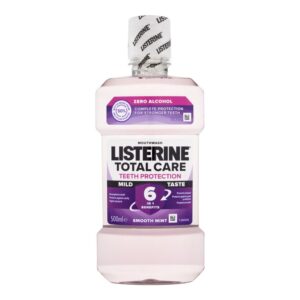 Listerine Total Care Teeth Protection Mild Taste Mouthwash   6 in 1 500 ml
