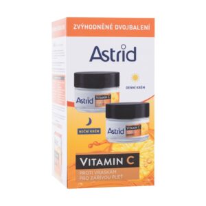 Astrid Vitamin C Duo Set Vitamin C Day Cream 50 ml + Vitamin C Night Cream 50 ml   50 ml