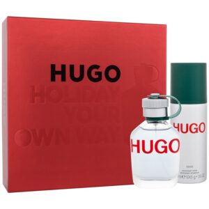 HUGO BOSS kinkekomplekt Hugo Man EDT meestele 75 ml + Deodorant 150 ml