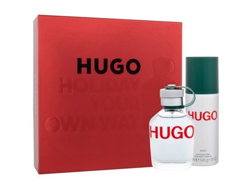 HUGO BOSS kinkekomplekt Hugo Man EDT meestele 75 ml + Deodorant 150 ml