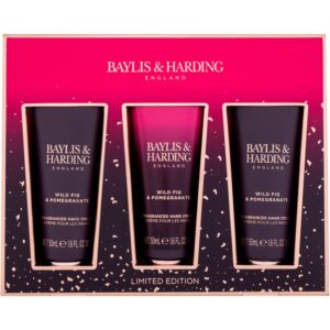 Baylis & Harding Wild Fig & Pomegranate Gift Set Hand Cream Wild Fig & Pomegranate 3 x 50 ml   50 ml