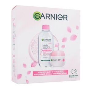 Garnier Skin Naturals Rose Cream Skin Naturals Rose Day Cream 50 ml + Skin Naturals Micellar Cleansing Water All-In-1 400 ml  Gift Set 50 ml