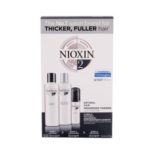 Nioxin System 2  150ml System 2 Cleanser Shampoo + 150ml System 2 Scalp Revitaliser Conditioner + 40ml System 2 Scalp Treatment   150 ml