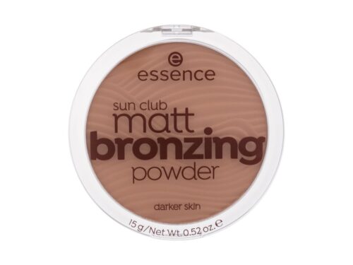 Essence Sun Club Matt Bronzing Powder  02 Sunny  15 g