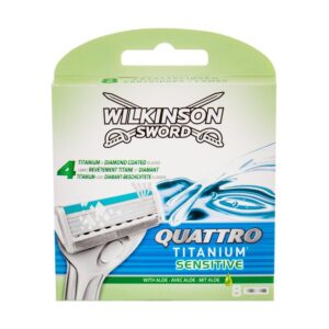 Wilkinson Sword Quattro Titanium Sensitive    8 pc