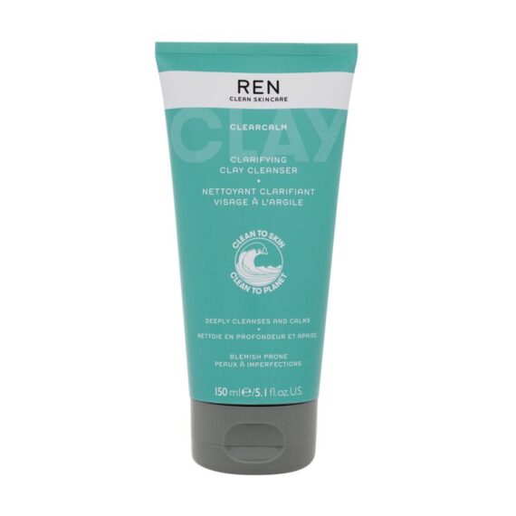 REN Clean Skincare Clearcalm 3 Clarifying Clay Cleanser    150 ml