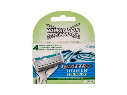Wilkinson Sword Quattro Titanium Sensitive    4 pc