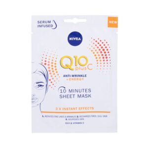 Nivea Q10 Plus C 10 Minutes Sheet Mask    1 pc